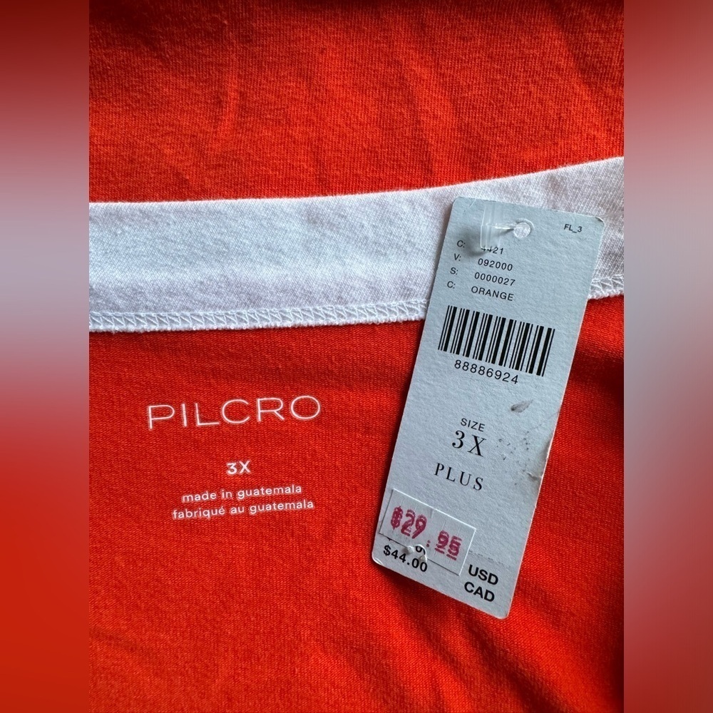 NWT Size 3X - Pilcro Sporty Scoop-Neck Cropped Tank - Picture 16 of 16